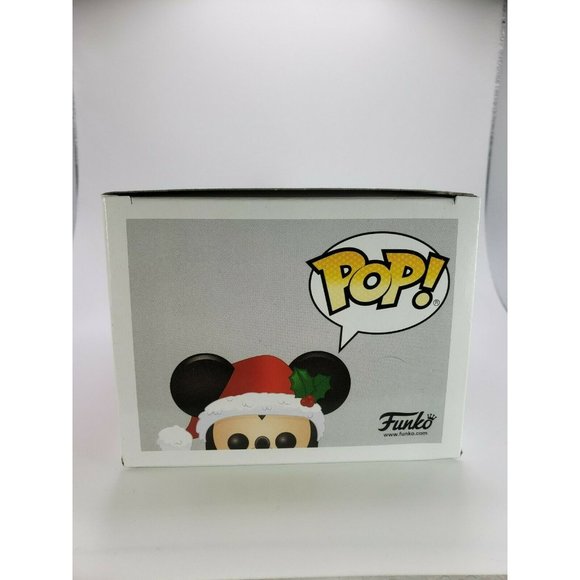 Funko 612 Santa MICKEY MOUSE Ringing Christmas Bell Disney   2019 NEW Unopened - Picture 10 of 11